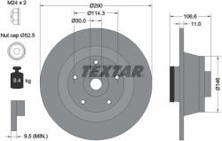 TEXTAR Disc Frana 92269603 Renault Megane Iii (92269603)