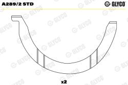 GLYCO Saiba Distantier, Arbore Cotit A289/2Std Nissan Interstar/Primastar (A289/2STD)