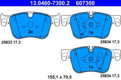 ATE Set Placute Frana, Frana Disc 13.0460-7300.2 Citroën C4 Picasso Ii/C4 Spacetourer (13.0460-7300.2)