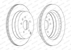FERODO Disc Frana Ddf1660C Chevrolet Captiva/Captiva Sport/Equinox Opel Antara A