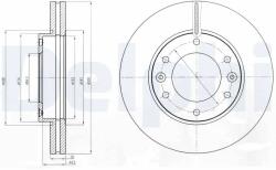 DELPHI Disc Frana Bg4296 Hyundai H-1/H-1 Travel