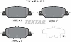 TEXTAR Set Placute Frana, Frana Disc 2285201 Honda Cr-V V/Cr-V Vi Honda (Dongfeng) Cr-V