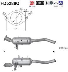 AS Filtru Funingine/Particule, Sist. De Esapament Fd5286Q Nissan Nv400 Opel Movano B