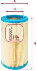 SOFIMA Filtru Aer S7630A Alfa Romeo 4C Chrysler Delta Fiat Bravo/Bravo Ii (S7630A)