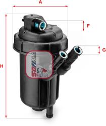 SOFIMA Filtru Combustibil S5116Gc Opel Agila/Combo/Corsa C/Meriva A Suzuki Ignis Ii