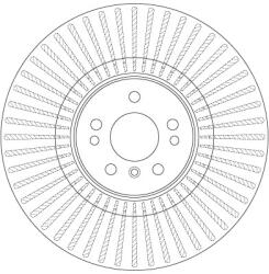 TRW Disc Frana Df6456S Mercedes-Benz Gl-Class/M-Class/R-Class (DF6456S)