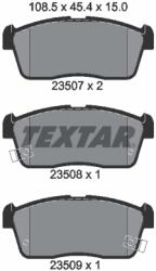 TEXTAR Set Placute Frana, Frana Disc 2350701 Chevrolet Cruze Daihatsu Coo/Copen/Cuore Vi