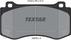 TEXTAR Set Placute Frana, Frana Disc 2407501 Chrysler 300C Dodge Challenger/Charger (2407501)