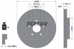 TEXTAR Disc frana TEXTAR 92354703 (92354703) - fixbox