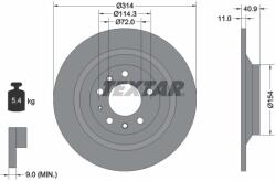 TEXTAR Disc Frana 92166400 Mazda 6