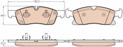 TRW Set Placute Frana, Frana Disc Gdb1946 Mercedes-Benz Gl-Class/Gle/Gls/M-Class