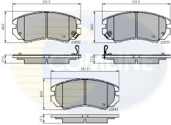 COMLINE Set Placute Frana, Frana Disc Cbp31196 Hyundai Coupe Ii/Elantra Iv/Sonata Iv