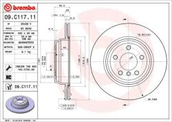BREMBO Disc Frana 09. C117.11 Bmw 3/3 Gran Turismo/3 Touring/4/4 Gran (09.C117.11)