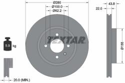 TEXTAR Disc Frana 92288303 Hyundai Bayon/I20 Active/I20 Ii/I20 Iii Kia Rio Iv/Stonic (92288303)