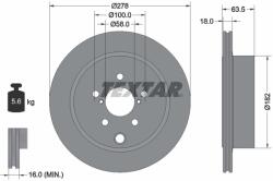 TEXTAR Disc Frana 92278503 Subaru Forester