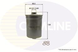 COMLINE Filtru Combustibil Eff016 Alfa Romeo 145/155/164/75/Gtv/Spider Audi 80 B3/80 B4 (EFF016)