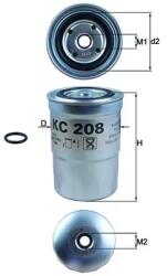 KNECHT Filtru Combustibil Kc208 Mitsubishi Cantervi/Cantervii/Pajero/Pajero I/Pajero Ii (KC208)