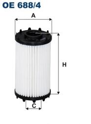 FILTRON Filtru Ulei Oe688/4 Audi A4 B9/A5/A6 C8/A7/A8 D5/Q5/Q7/Q8 Bentley Bentayga