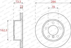 FERODO Disc Frana Ddf2196C Bmw 1/2