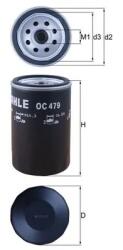 MAHLE Filtru Ulei Oc479 Alfa Romeo 155/164/33 Askam Fora Chrysler Pt Cruiser Fiat Tipo (OC479)