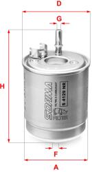 SOFIMA Filtru Combustibil S4129Nr Hyundai I30 (S4129NR)
