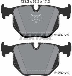 TEXTAR Set Placute Frana, Frana Disc 2148701 Alpina Roadster V8 Bmw 3/5/7/X5/Z4/Z8