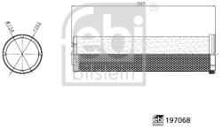 Febi Bilstein Filtru Aer Interior 197068 Ford F-Max