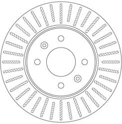 TRW Disc Frana Df6198 Hyundai Accent Iv Kia Rio Iii