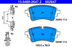 ATE Set Placute Frana, Frana Disc 13.0460-2647.2 Audi A4 B9/A5/A6 C8/A7/A8 D5/Q5/Q7 (13.0460-2647.2)