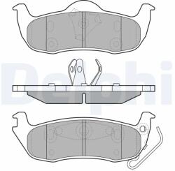 DELPHI Set Placute Frana, Frana Disc Lp1975 Jeep Commander/Grand Cherokee Iii