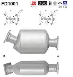 AS Filtru Funingine/Particule, Sist. De Esapament Fd1001 Bmw 5/7/X5