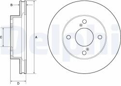 DELPHI Disc Frana Bg4810C Suzuki Celerio (BG4810C)