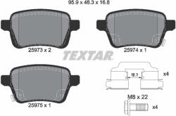 TEXTAR Set Placute Frana, Frana Disc 2597301 Fiat 500L (2597301)