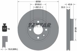 TEXTAR Disc Frana 92241503 Dacia Dokker/Dokker Pick-Up/Lodgy/Logan Iii/Sandero Ii (92241503)