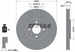 TEXTAR Disc Frana 92168503 Citroën C4 I/C4 Ii/C4 Iii/Ds4/Ds5 Citroën (Df-Psa) C4 L