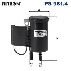 FILTRON Filtru Combustibil Ps981/4 Volvo Xc40