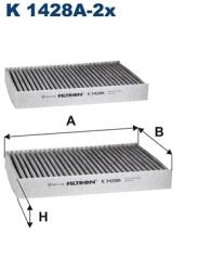 FILTRON Filtru, Aer Habitaclu K1428A-2X Alpina B5/B7/B8 Gran/D5/Xb7 Bmw 5/5 Touring/7/8