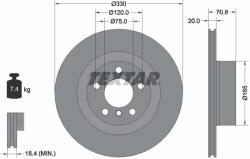 TEXTAR Disc Frana 92256303 Bmw X3/X4 (92256303)