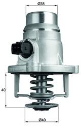 MAHLE Termostat, Lichid Racire Tm27101 Bmw 2/3/4/5/5 Gran Turismo/6/6 Gran/7/8/X3/X4/X5 (TM27101)