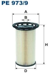FILTRON Filtru Combustibil Pe973/9 Audi A3/A3 Allstreet/Q2/Q3/Tt Cupra Formentor/Leon (PE973/9)