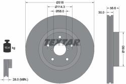 TEXTAR Disc Frana 92199203 Subaru Impreza/Outback/Tribeca (92199203)