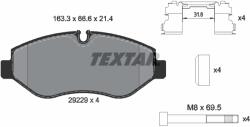 TEXTAR Set Placute Frana, Frana Disc 2922901 Iveco Daily Iv/Daily V/Daily Vi (2922901)