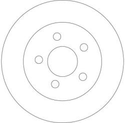 TRW Disc Frana Df4336 Chrysler Ram Van/Voyager / Voyager Iii/Voyager / Voyager Iv (DF4336)