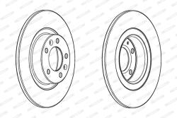 FERODO Disc Frana Ddf2297C Peugeot 508/508 I/508 Sw I