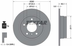 TEXTAR Disc Frana 92055703 Bmw 3 De La Chapelle Atalante 57S