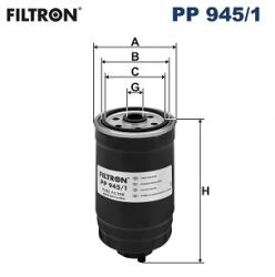 FILTRON Filtru Combustibil Pp945/1 Chrysler Ram Van/Voyager / Voyager Iv/Voyager Iv