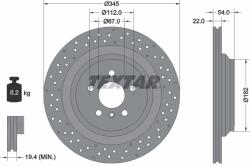 TEXTAR Disc Frana 92283703 Brabus 35Mr Mercedes-Benz Gl-Class/Gle/M-Class (92283703)