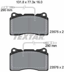 TEXTAR Set Placute Frana, Frana Disc 2357501 Citroën C8 Fiat Ulysse Lancia Phedra