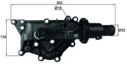 MAHLE Termostat, Lichid Racire Th6089 Renault Clio Iii/Megane/Megane Ii/Megane Iii/Wind (TH6089)