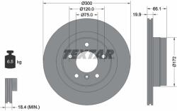 TEXTAR Disc Frana 92133003 Bmw 1/3 Bmw (Brilliance) 3 Series (92133003)